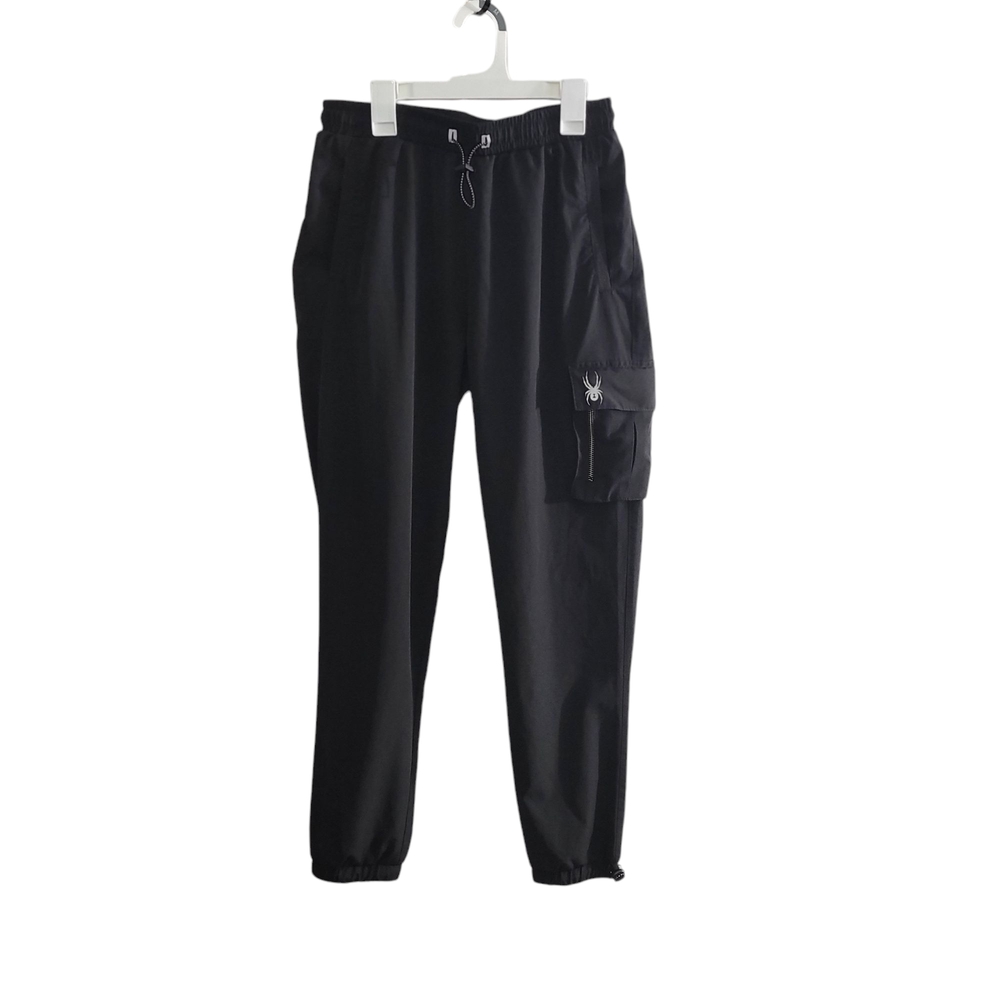 Spyder Active Men's Black Joggers Size Tapered Leg Size SMALL